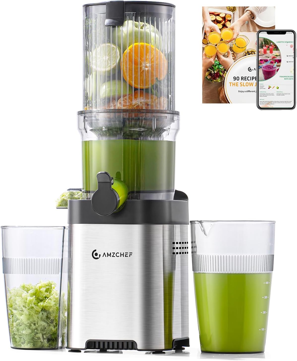 AMZCHEF Slow Juicer - Slow Juicer Vergleich