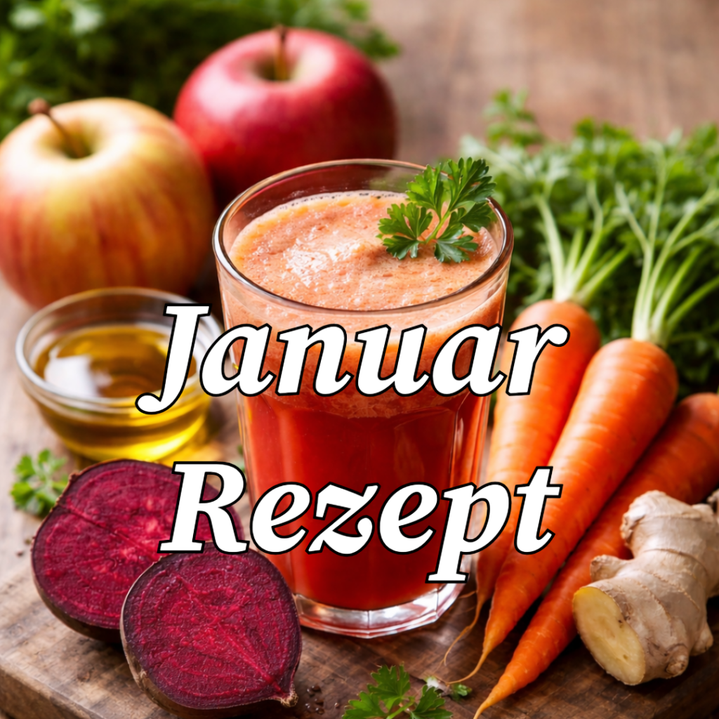 Zutaten Saftrezept Januar